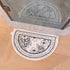 Bathroom Rug Mat, Half Round Bath Mat for Bathroom, Bathroom Rugs Mats 23.6"x15.7", Soft Polyester Non Slip Absorbent Washable