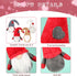 Valentine's Day Gnome Swedish Handmade Plush Gnomes Home Decoration Ornaments Adorable Lucky Valentine Stuffed Gnomes for Xmas Easter Thanks Giving Day (Red, White, Khaki, Grey,4 Pieces)