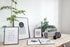 DEHA Design Picture Frame Atlanta, 12x16 inch, Soft Frosted Silver