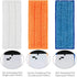 MXZONE Replacement Mopping Pads for iRobot Braava Jet 240 241 Wet Damp Dry Sweeping Pads Washable 10 Pack