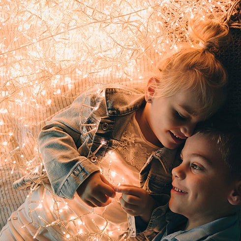 Twinkle Star 300 LED Christmas Fairy String Lights, 8 Lighting Modes 98.5ft Plug in String Waterproof Mini Lights for Outdoor Indoor Holiday Christmas Wedding Party Bedroom Decorations, Warm White