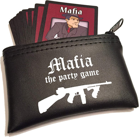 Mafia The Party Game – Mafia Game of Lying, Bluffing, Deceit –38 Role Cards, Mafia Card Game for Adults and Teens – Interactive Board Game to Play with Friends, Family
