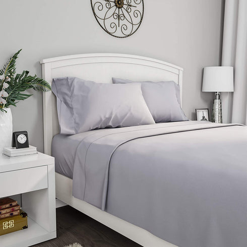 Bedford Home Silver Series 1200 4 Piece Queen Sheet Set