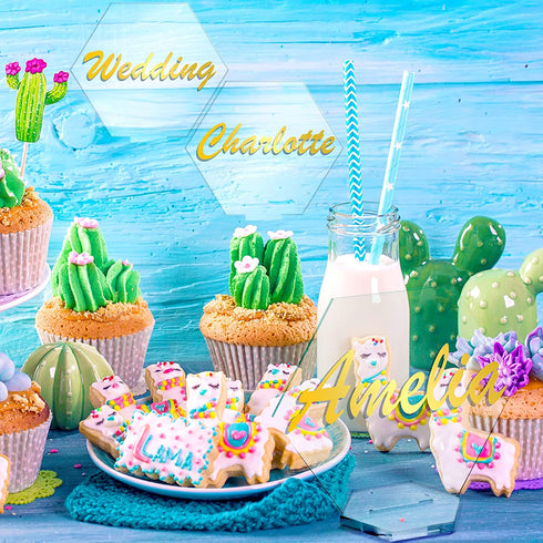 Clear Acrylic Place Cards Hexagon Seating Cards Wedding Table Numbers With Holder Sublimation DIY Table Name Cards Plates For Wedding Reception Banquet Party Decoration (Classic Style,25 Pieces)