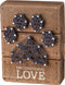 Primitives By Kathy Unconditional Love String Art Box Sign