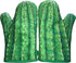 ChienAndalucia Cactus Green Oven Gloves (Pair of Mitts)