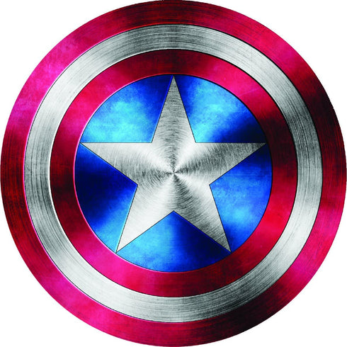 Captain America Shield Superhero Kids Boy Girls Marvel Avengers Bedroom Decal Wall Art Sticker Poster 48cm