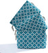 3 Pack Storage Basket Bins Foldable Shelf Basket Rectangular Fabric Organizer Bin Laundry Hampers Baskets for Nursery, Toys, Home Closet, Laundry15 x 11 x 9.8 in (Blue Green)