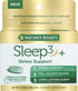 Stress Support Melatonin by Nature's Bounty, Sleep3 Maximum Strength 100% Drug Free Sleep Aid, Dietary Supplement with Ashwagandha, Time Release Technology, 10mg, 28 Tri-Layered Tablets