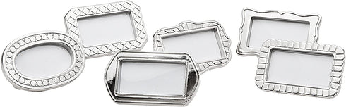 S/6 Frame Place Card Holders by Godinger