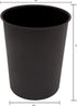 Kenney Storage Made Simple Plastic Waste Basket, Black