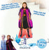 Blankie Tails | Disney Frozen Wearable Blanket - Frozen Disney Movie Double Sided Soft Disney Blanket Minky Fleece Blanket (56'' H x 30' W (Kids Ages 5-12), Frozen 2 - Anna Dress)