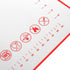 Extra Large Silicone Baking Mat 32" By 24" Non-slip Premium Pastry Mat Non Stick Pie Mat with Measurement, Counter Mat, Dough Rolling Mat