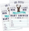 50 Fill in Deer Baby Shower Invitations, Baby Shower Invitations Hunting, Camping, Camo, Buck, Rustic, Neutral, Woodland Baby Shower Invites for Boy, Baby Invitation Cards Printable