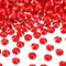 2880 Pieces Crystal Diamond Rhinestones Flat Back Round Gems Charms Stones Rhinestones Crystals Round Beads Flat Back Glass (Red,SS20)