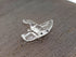 Sansukjai Rare Manta Ray Tiny Crystal Figurines Hand Blown Clear Glass Art Sea Animals Collectible Gift Home Decor (N)