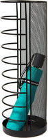Mind Reader Mini Umbrella Stand Rack Holder for Home and Office, Black