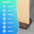 Under Door Draft Stopper- Thicker 2" Foam Strip Door Draft Blocker Soundproofing Guard-Twin Weather Stripping Interior Front Door Sweep Adjustable 36 inches