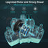 Splaks Balloon Pump Electric Balloon Air Pump Upgraded Professional Portable Dual Nozzle Balloon Inflator Blower for Decoration Party Birthday Wedding Valentine's Day (Butterfly)