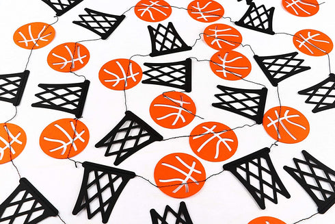 Seyal® Birthday Party Decoration - Basketball and basket Garland - birthday decorations,party decorations,party d©cor,creative decoration