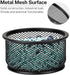MaxGear Paper Clip Holder Mesh Paper Clip Holders Paperclip Holders Paper Clip Dispenser for Desk Paper Clip Organizer Office Binder Clip Holder Black, 4 Pack