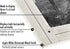 Americanflat Collage Picture Frame with Three 4x6 Displays in Aspen White - Textured Wood and Polished Glass - Horizontal and Vertical Formats for Wall and Tabletop