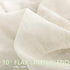 FMFUNCTEX Linen-Blend Sheer Curtains for Living Room 63-inch Long Vintage Flax Window Drapes for Farmhouse Bedroom Rod Pocket 52" Wide Set of 2 Natural