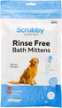ScrubbyPet No Rinse Pet Wipes- Use Pet Bathing, Pet Grooming Pet Washing, Simple to Use,Just Lather, Wipe, Dry. Excellent Sensitive Skin. The Ideal Pet Wipes Bathing Your Pet Dog Cat.