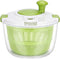 PTNITWO 5L Salad Spinner Large, Lettuce Spinner Dryer With Comfortable Handle, Safe Locking Lid and Non-slip Base, BPA Free, Vegetable Washer with Bowl for Cleaning and Drying Salad Greens and Fruit