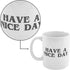 Fairly Odd Novelties Have A Nice Day + Middle Finger 11oz Mug Funny Novelty Gag Offensive Gift/Present, One Size, White (FON-10241)