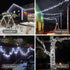 BHCLIGHT 82FT 200 LED White Christmas String Lights Outdoor/Indoor, White Wire with 8 Modes, UL Certified Fairy String Lights for Xmas Tree Holiday Wedding Party Decoration, Cool White