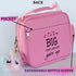 Lunch Box Insulated - Easy to Clean and Safe to Use Kids Lunch Bag for Girls Glitter Rainbow Thermal Soft Perfect for Packing Hot or Cold Snacks for School and Travel