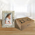 iRahmen 4 Pack 4x6 Rustic Picture Frame Set with High Definition Glass Photo Frame for Desktop Display and Wall Mounting(IR-US002-BW-P4X6(4PK))