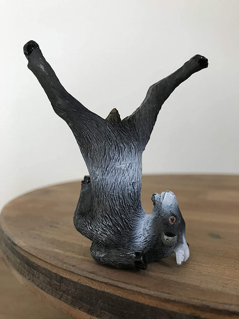 Yoga with Goats Figurines by Bella Haus Designs -Set of Five Goat Statue Action Figures, Goat Yoga Decor- 3? Goat Yoga Poses