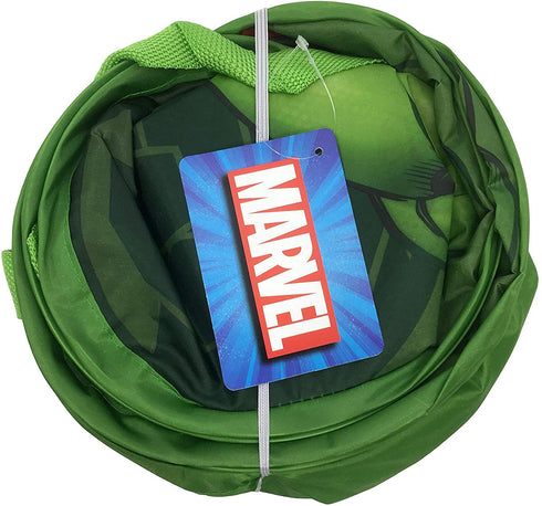 Marvel Avengers Hulk Blast Pop Up Hamper - Mesh Laundry Basket/Bag with Durable Handles, 22" x 14" (Official Marvel Product)