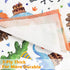 Watercolor Dinosaur Party Plates and Napkins - Dinosaur Birthday Party Supplies Bundles for Boys Kids Disposable Luncheon Dinner Dessert Cake Plates Napkins Tableware Set Serves 16 Guests 48 Pieces