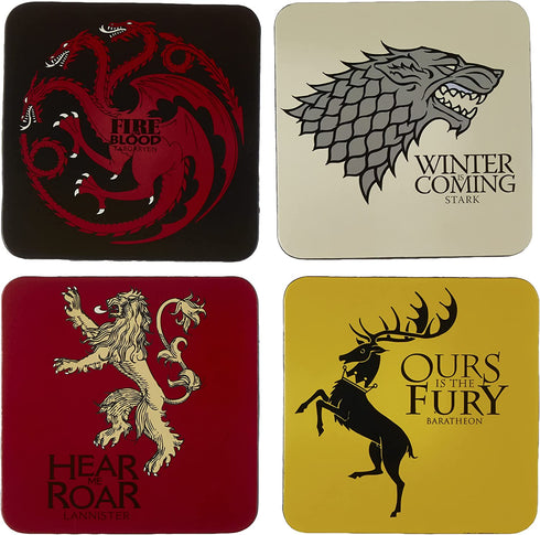 Game of Thrones: House Sigil Coaster Set
