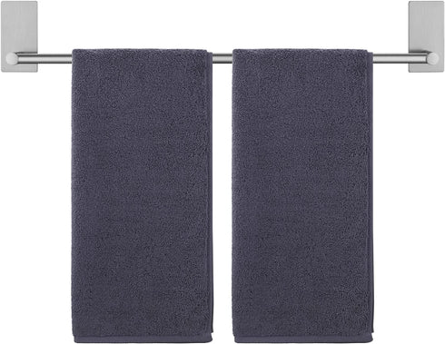 KES Adhesive Towel Bar 20-Inch Bathroom Towel Holder No Drill Stick on Towel Hanger Contemporary Style Wall Mount SUS 304 Stainless Steel Brushed Finish, A7000S50B-2