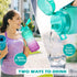 4AMinLA Motivational Water Bottle 64/100oz Half Gallon Jug with Straw and Time Marker Large Capacity Leakproof BPA Free Fitness Sports Water Bottle