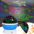 HONGID Dinosaur Night Light for Kids,Night Light Projector Built-in 12 Light Songs 360 Degree Rotating 16 Colorful Lights for Children Kids Birthday, Parties.Baby Stuff
