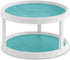 Copco 5234758 Non-Skid 2 Tier Turntable, 12-Inch, Aqua