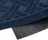 E-view Non-Slip Entrance Doormats - Washable Front Back Door Mat with Rubber Back, Waterproof Low-Profile Indoor Outdoor Welcome Rug (Blue)