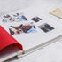 13x13 Photo Album Scrapbook Large Sticky Pages Self Adhesive 4x6 5x7 8x10 Fit Any Size of Photos Stamps Tickets with DIY Cut-Out Window Beige 30 Sheets-White
