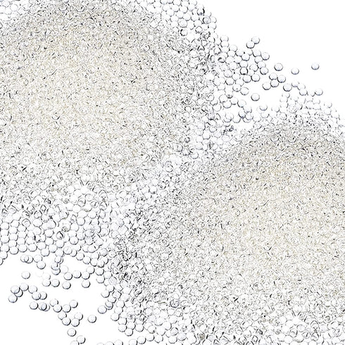 Hicarer 10000 Pieces Vase Filler Beads Gems Water Gel Beads Growing Crystal Pearls Wedding Centerpiece Decoration (Clear)