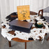 MACEVIA Faux Cowhide Rug Cute Cow Print Rug Animal Area Carpet Western Decor for Living Room Bedroom Non-Slip 43.3" L x 29.5" W(3.6ft x 2.4ft)