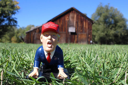 The Original Dump-a-Trump Pen Holder - Funny Donald Trump White Elephant Gift and Christmas Present