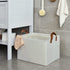GRANNY SAYS Storage Bins for Shelves, 2-Pack Linen Closet Organizers and Storage Baskets Extra Large, Beige Shelf Baskets