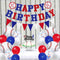 Baseball Birthday Decorations - Baseball Party Supplies Kit Set of Birthday Banner,Pennant Banner,Baseball Balloons and Baseball cake topper for Baseball/Sports Theme party decor