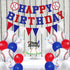 Baseball Birthday Decorations - Baseball Party Supplies Kit Set of Birthday Banner,Pennant Banner,Baseball Balloons and Baseball cake topper for Baseball/Sports Theme party decor