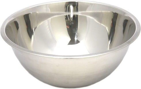 Chef Craft Brushed Stainless Steel Mixing Bowl, 8 Quart